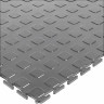 Модульное напольное ПВХ покрытие M-TILE JETON, Серый 7 мм