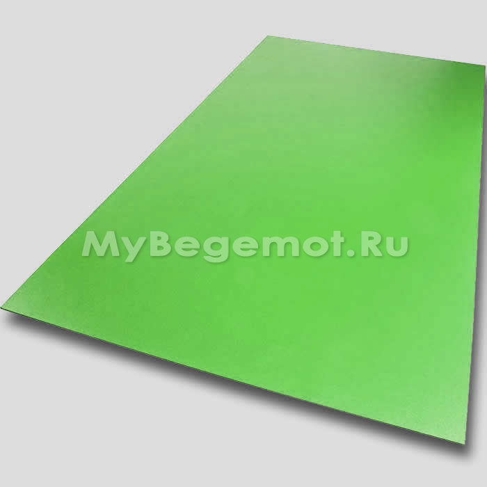 ЭВА листовой 8 мм, 70PS, лист 1550х850 мм, зеленый