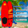 Надувная САП доска  SUP BOARD BLUE PADDLE 350Х81Х15 ВИТРИНА